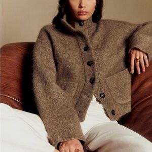 (SOLD) Sezane Thais Jacket NWOT - Taupe